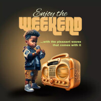 Weekend flyer design Template | PosterMyWall