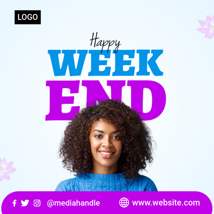 Happy Weekend Flyer Template | PosterMyWall