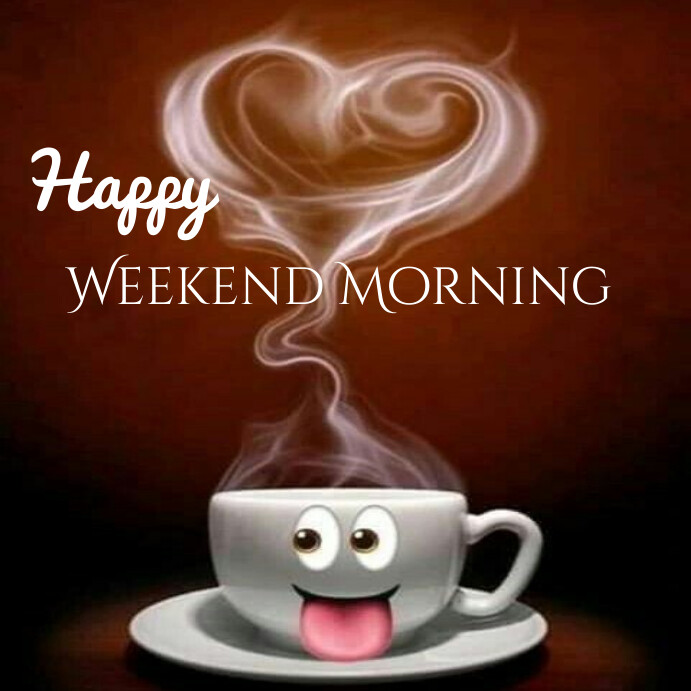 Plantilla de Happy weekend instagram post | PosterMyWall