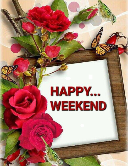 Copy of happy weekend template | PosterMyWall