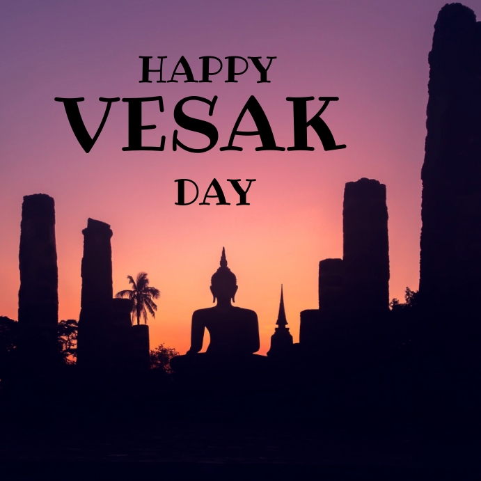 Happy Wesak Day Template | PosterMyWall
