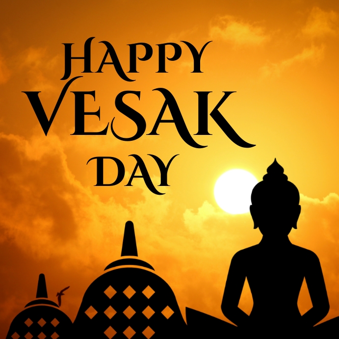 Happy Wesak Day Template | PosterMyWall