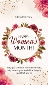 happy women's day wishes post template Indaba yaku-Instagram