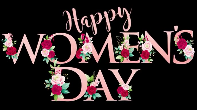 Happy Women's Day Digital Video Template