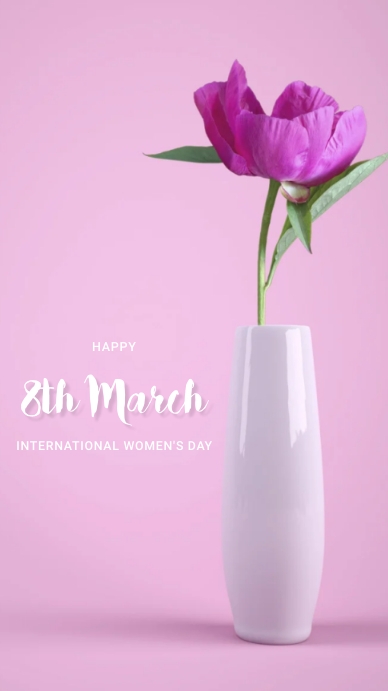 Happy Women's Day Instagram Story template