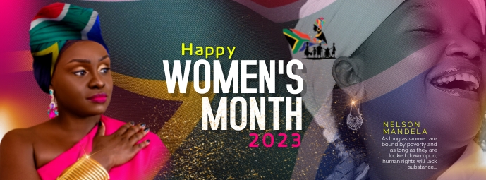 happy women's month template
