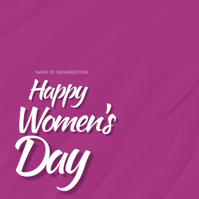 HAPPY WOMENS DAY FLYER Template | PosterMyWall