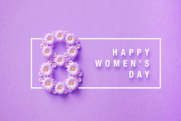 Copy of Happy Womens day flyer poster template design | PosterMyWall