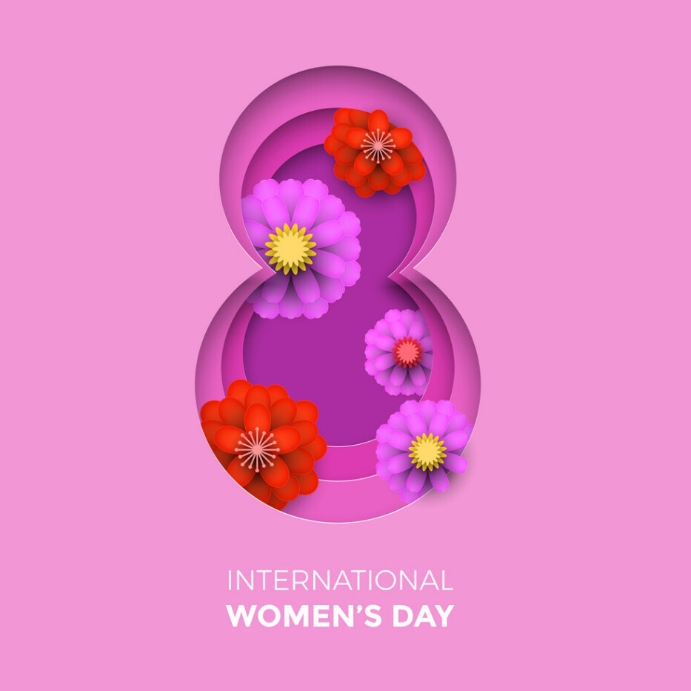 Happy Womens day flyer poster template design | PosterMyWall