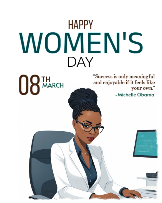 Happy Womens Day Poster Flyer Instagram Post template