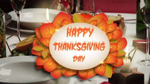 Happythanksgiving day YouTube-miniature template
