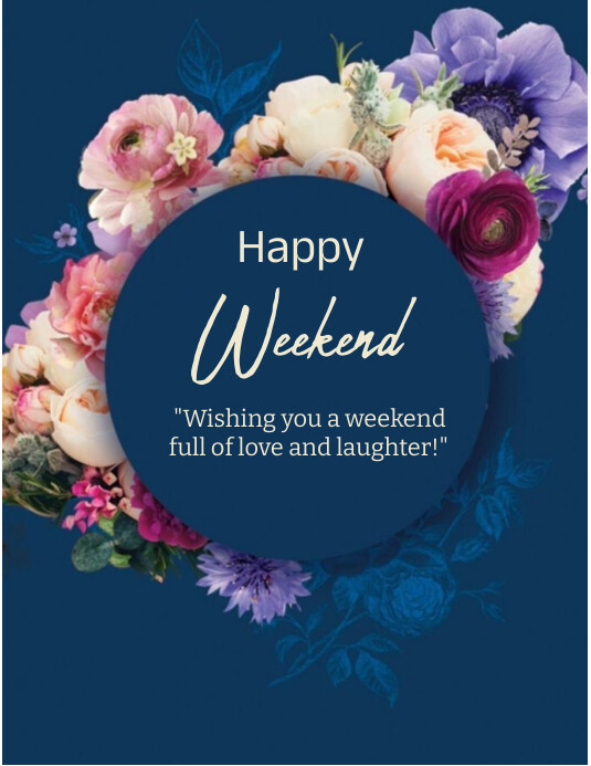 hapy weekend Template | PosterMyWall