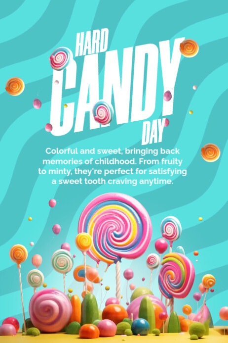 Hard Candy Day Poster 海报 template