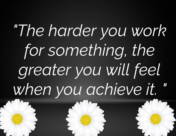 Hard Work Template PosterMyWall