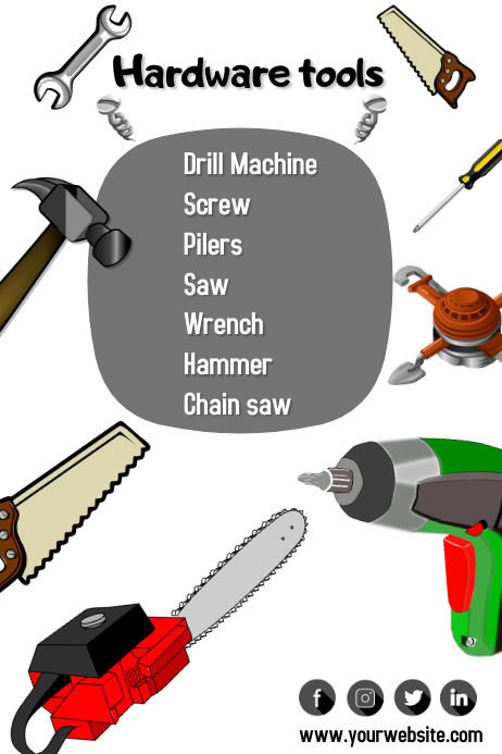 Hardware flyers Template | PosterMyWall