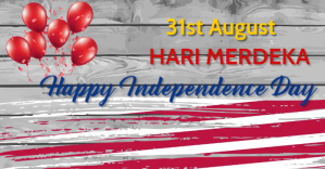 Hari MERDEKA, Independence day Изображение, которым поделились на Facebook template