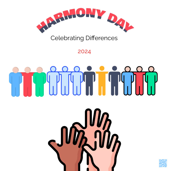 Harmony Day Сообщение Instagram template