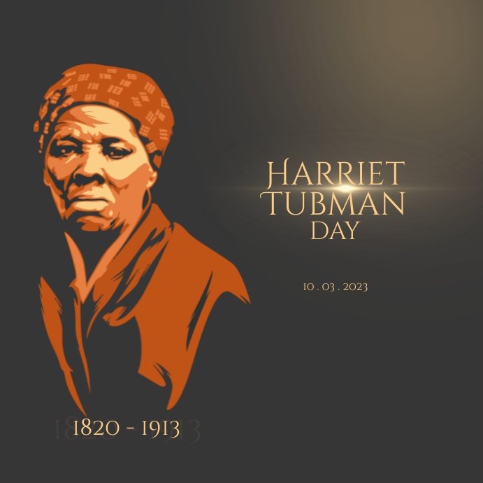 Harriet Tubman Day Instagram Post Instagram-opslag template