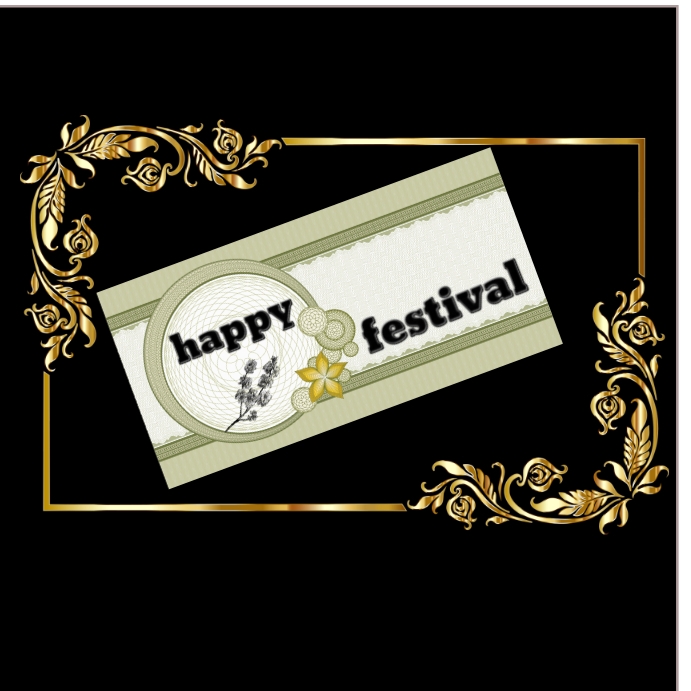 harvest festival Publicação no Instagram template
