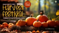 harvest festival Digital Display (16:9) template