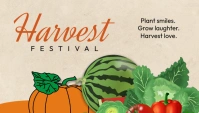 Harvest Festival Template Blog Header