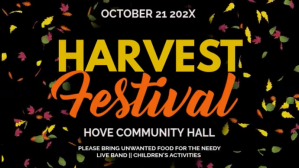 Black Harvest Festival Umbukiso Wedijithali Template