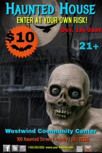 Halloween Poster Template | PosterMyWall