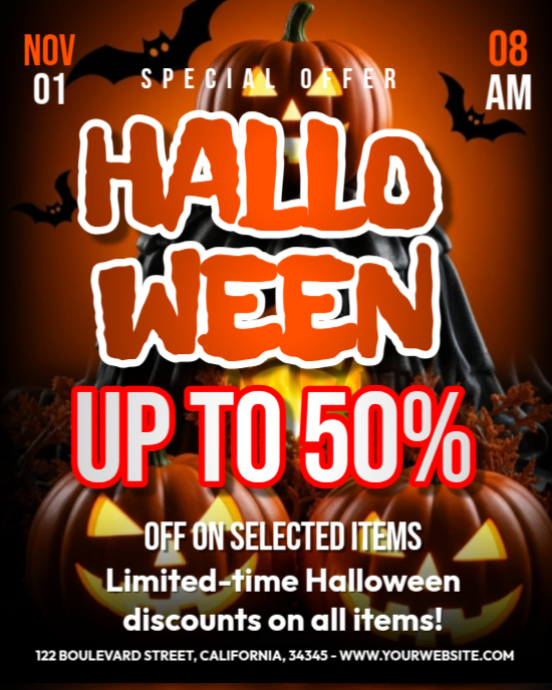 Hauntingly Low Prices Instagram Portrait template
