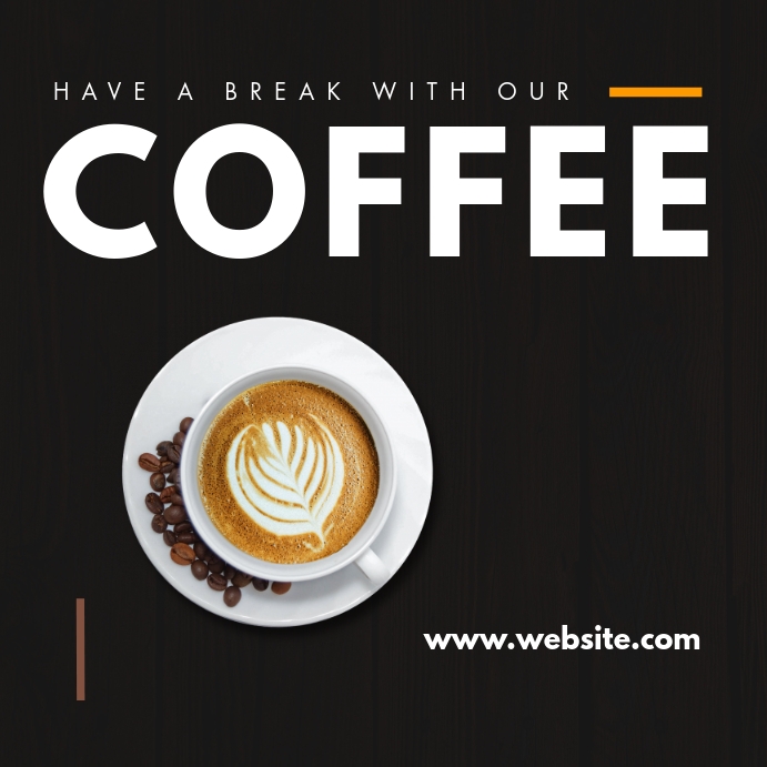 have a break coffee advertisement Template | PosterMyWall