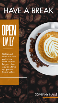 have a break coffee instagram story whatsapp template