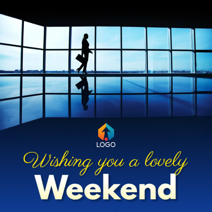 Weekend Wishes Instagram Ad Template | PosterMyWall