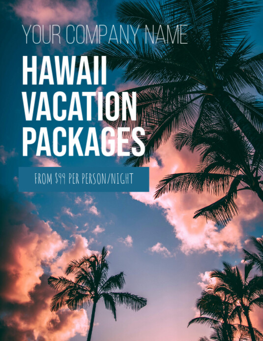 Hawaii Template Postermywall