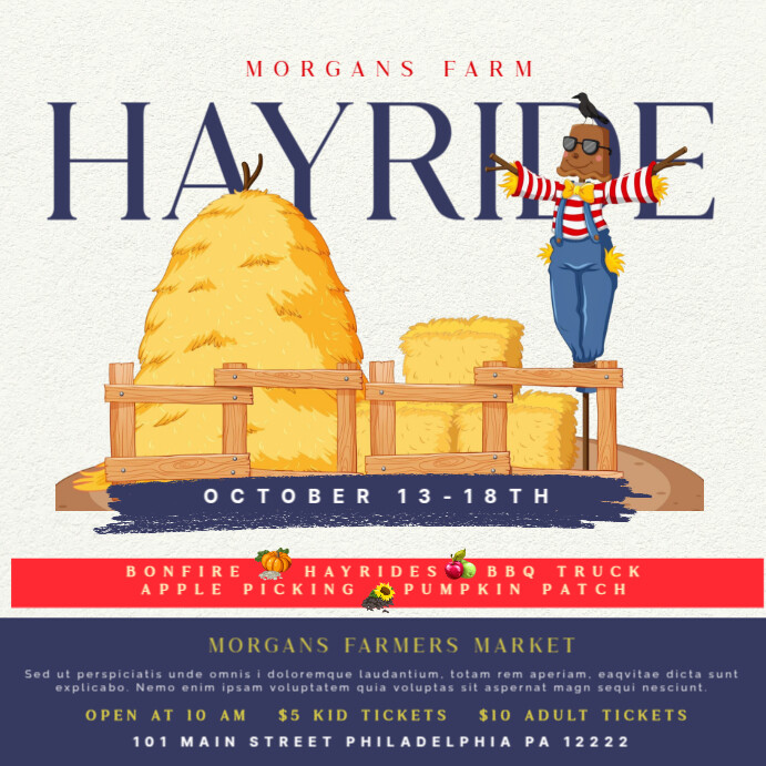 hayride Instagram 帖子 template