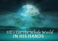 He's Got the Whole World FB Image Postcard template
