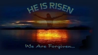 He Is Risen Church FB Cover Vídeo de portada de Facebook (16:9) template