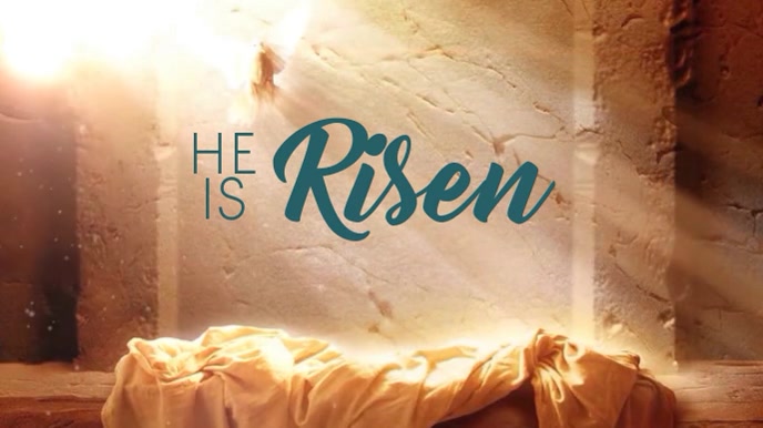 He Is Risen Template PosterMyWall