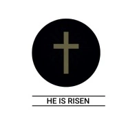 He is risen Logo template