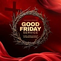 he is risen Instagram-Beitrag template