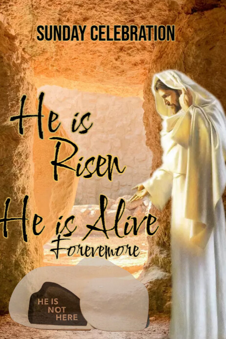 Re Is Risen He Is Risen Template - udlvirtual.esad.edu.br