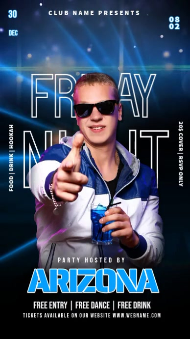 he Ultimate Friday Night Template | PosterMyWall