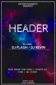 Header flyer template | PosterMyWall