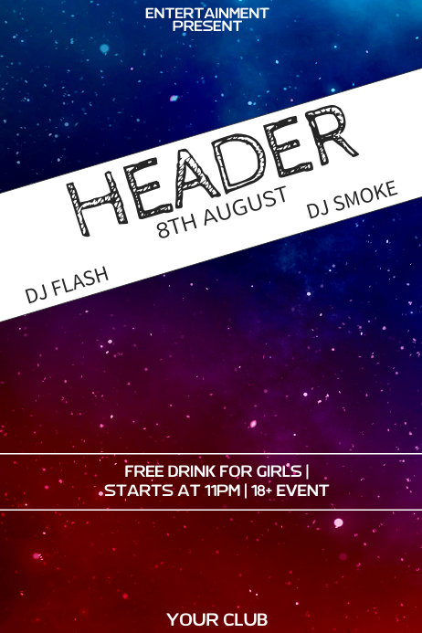 header flyer template | PosterMyWall