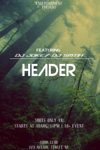 Header flyer template | PosterMyWall