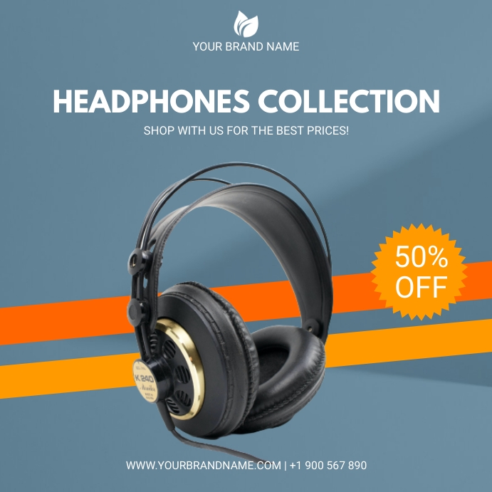 HEADPHONES SALE POSTER Template PosterMyWall