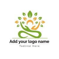 Health, Fitness And Wellness Logo template