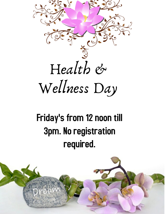 Health And Wellness Flyer Template - Ablebionics