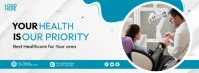 Health Ads Banner Facebook Cover Photo template