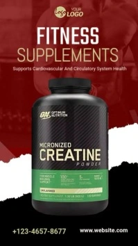 Health and Fitness Product Story Instagram-Story template