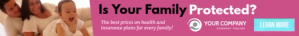 Health and life insurance banner ad template Tabla de posiciones