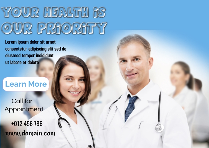 Copy of Health and medical template | PosterMyWall